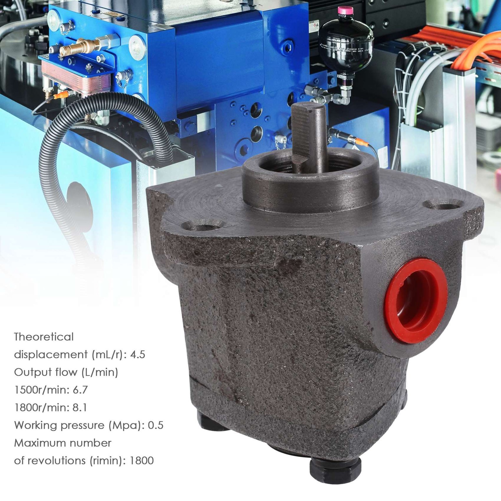 Hydraulic Pump TOP-13A Low Pressure Triangle Cycloid Pump Industrial4171
