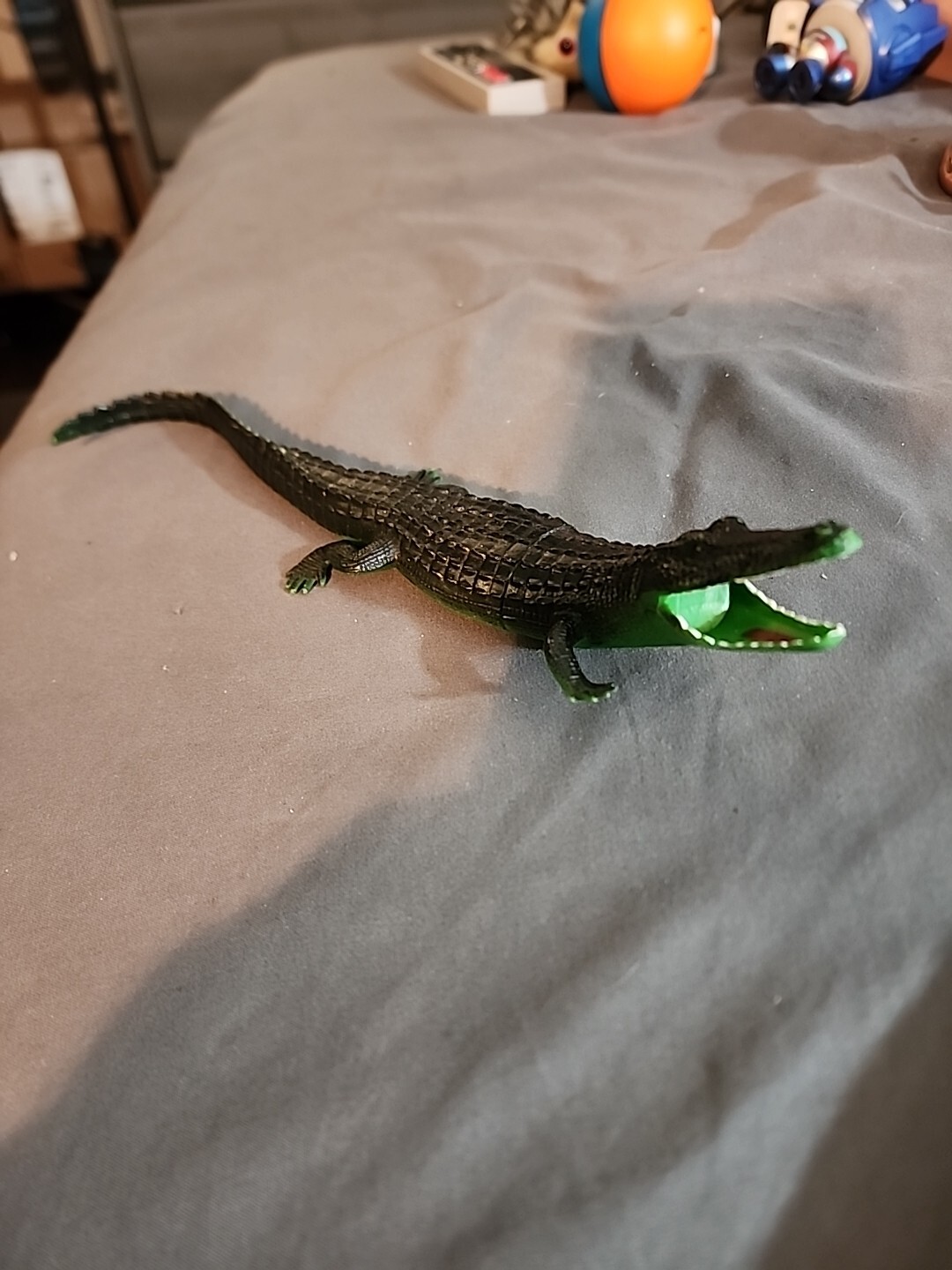 Plastic Crocodile Figure