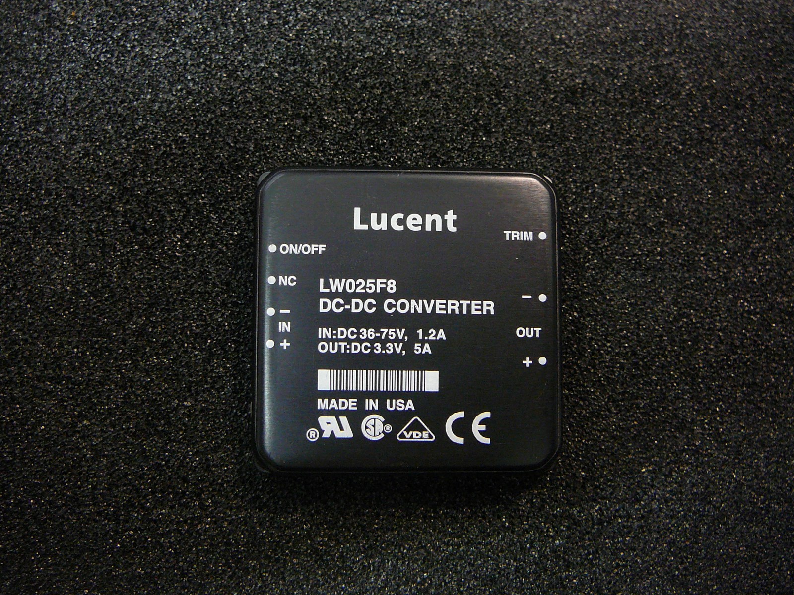 LUCENT LW025F8 Power Module DC/DC Converter  3.3V 16.5W Out **NEW**  1/PKG