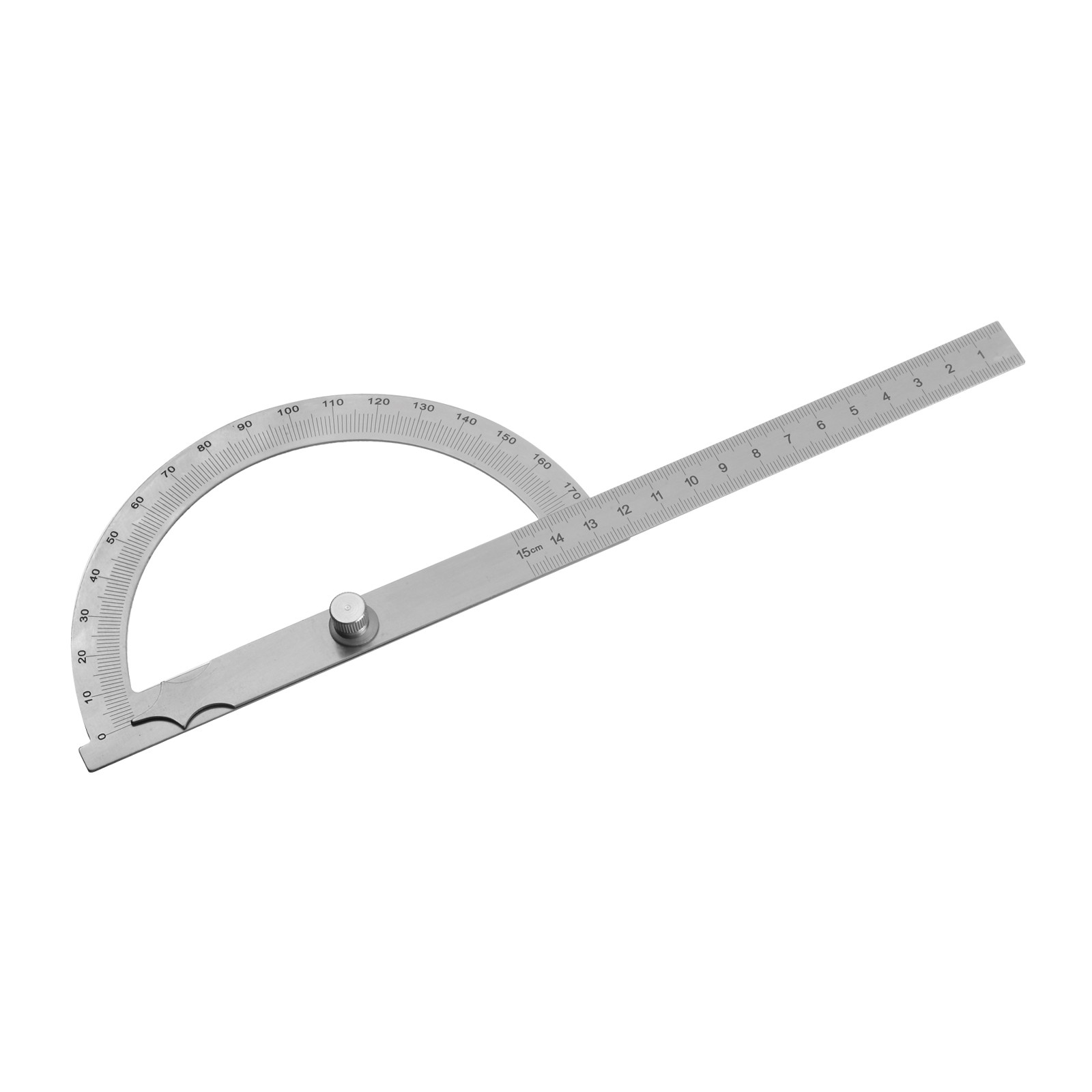 Angle Protractor 180 Degree Finder Gauge Adjustable Ruler with 150mm Arm