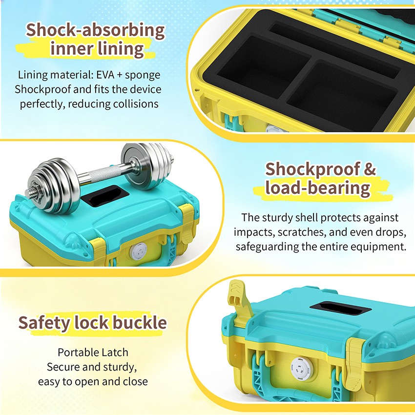 For Nex Playground Waterproof Box Hard-Shell Storage Case Storage Box