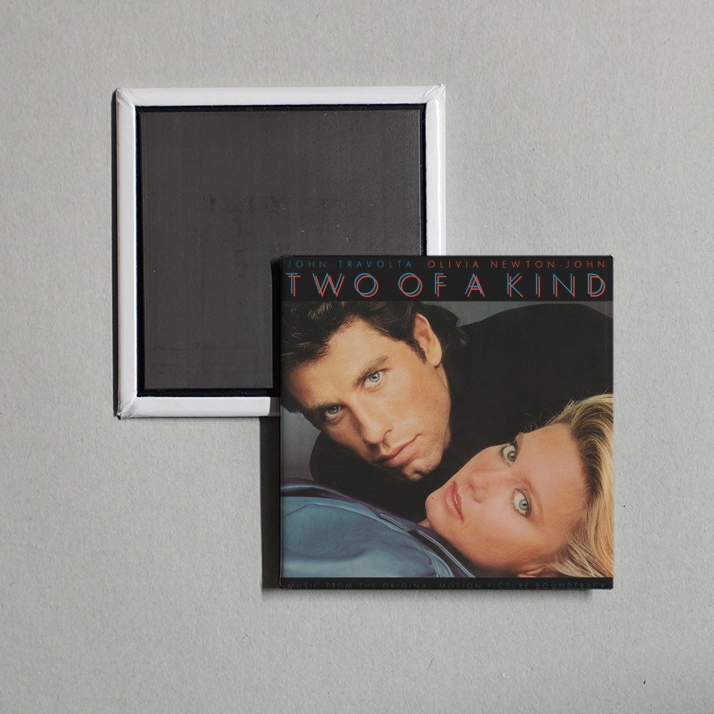 Olivia Newton-John - Two of a Kind Soundtrack Album Cover Locker Fridge Magnet
