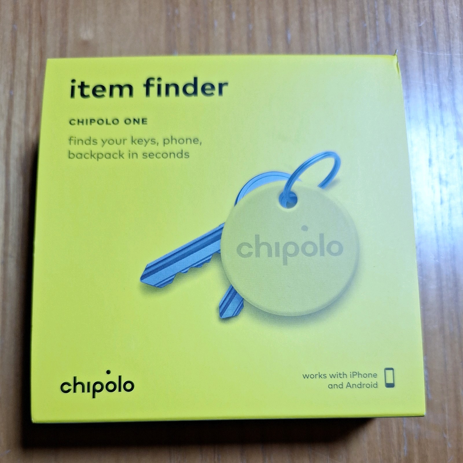 Chipolo One Item Finder Yellow