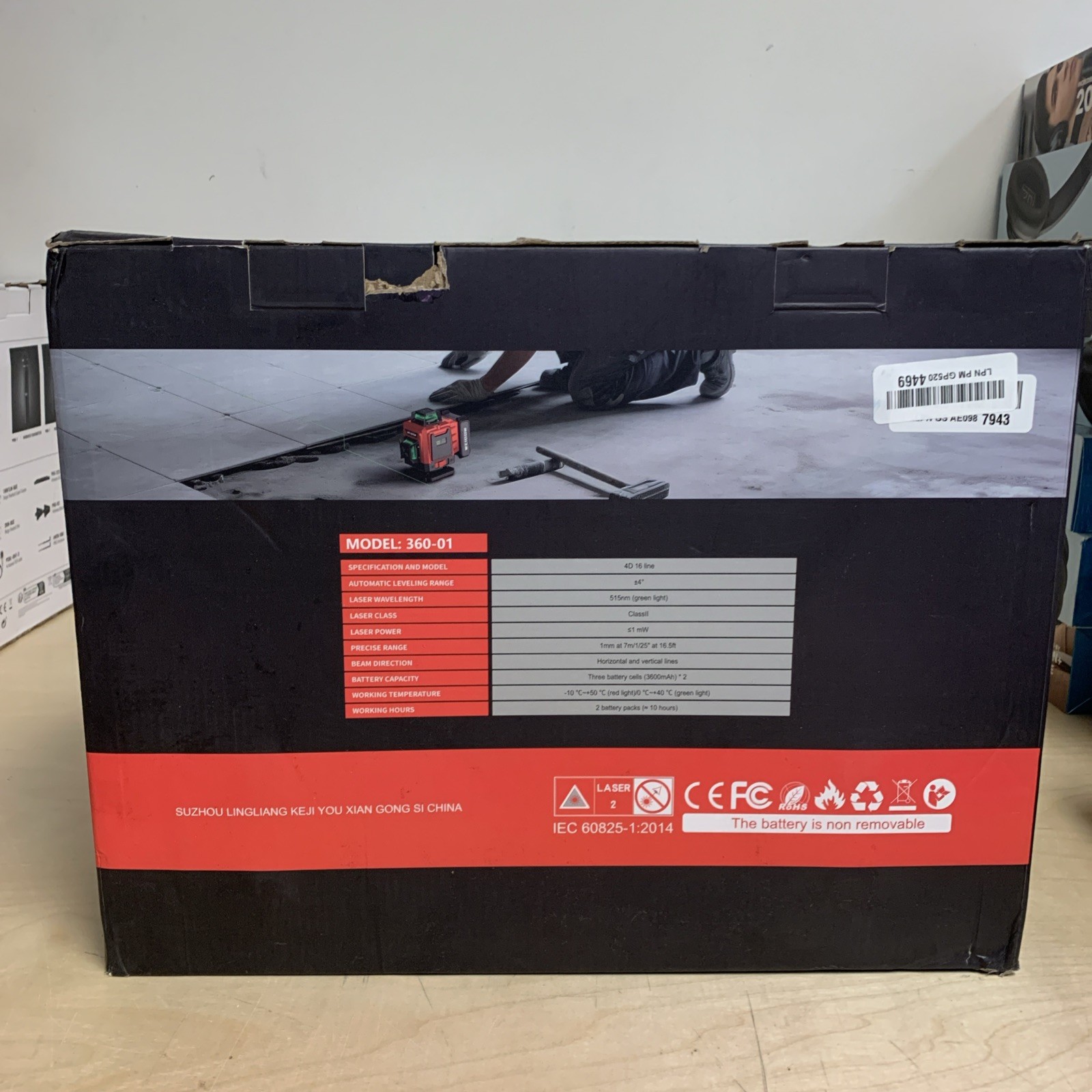 Laser Level With Tripod XL 2 Batteries