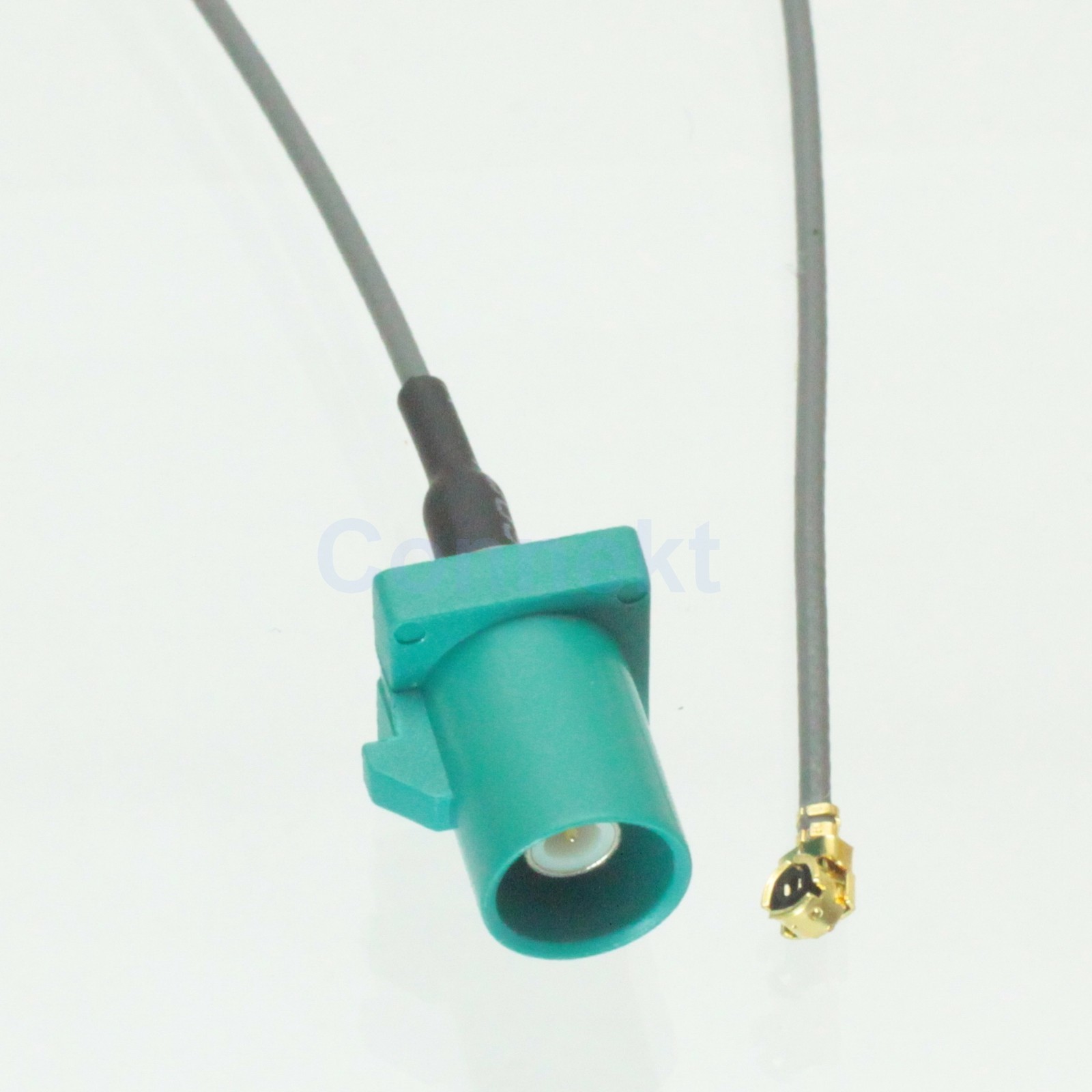 Fakra SMB Z 5021 male plug Curry IPX U.FL Dia.1.13mm 6" cable for Neutral coding