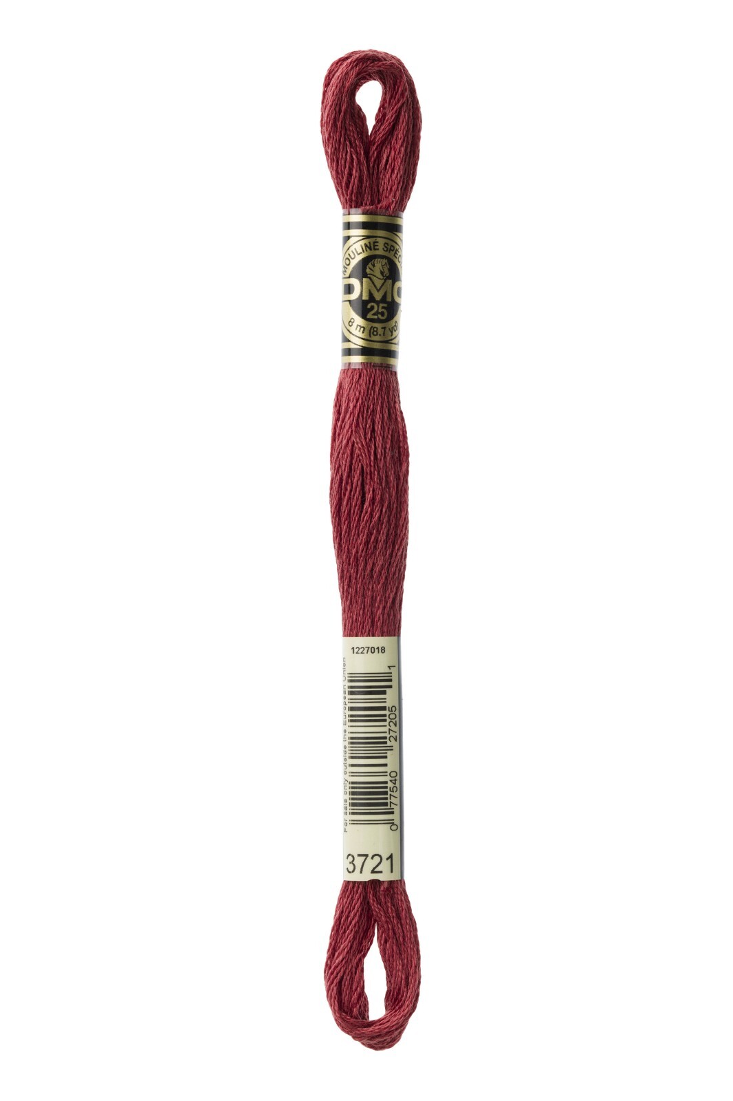 DMC - Color # 3721 - (Pink Earth) -- Embroidery Floss -- Per Skein