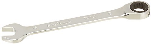 Blackhawk BW-1264 12 Point 15mm Combination Ratcheting Wrench Full Polish Finish