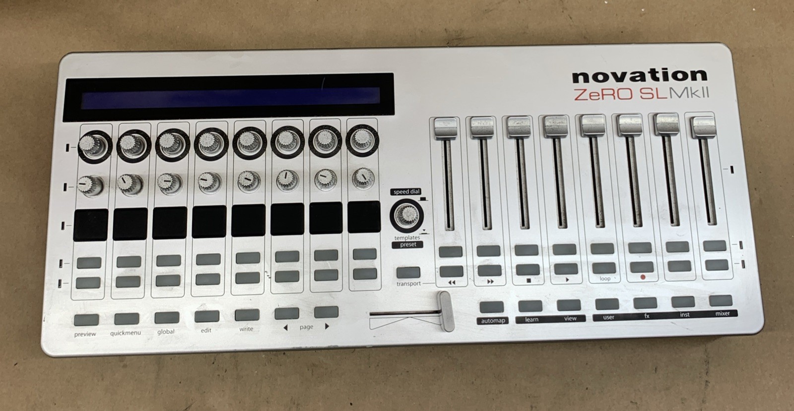 Novation Remote ZeRO SL MkII USB MIDI Controller - TESTED WORKING