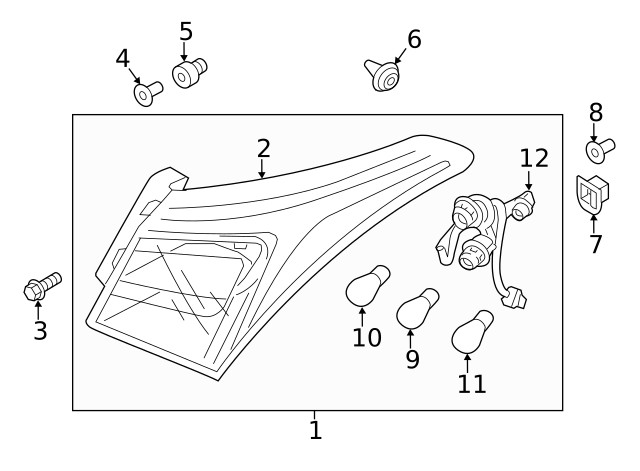 Genuine Hyundai Socket & Wire 92480-A5010