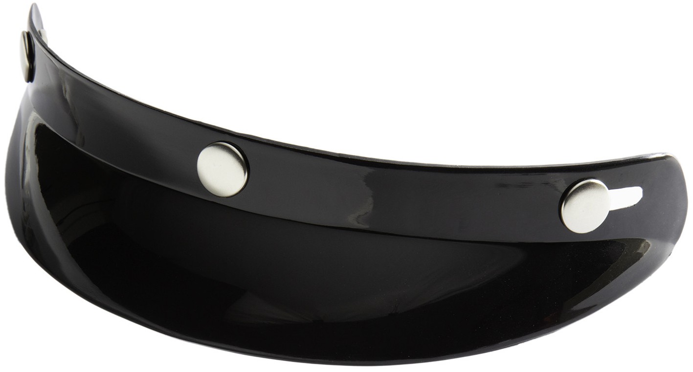 Fulmer 353/354/355/C25/375/V2 3-Snap Helmet Visor Black