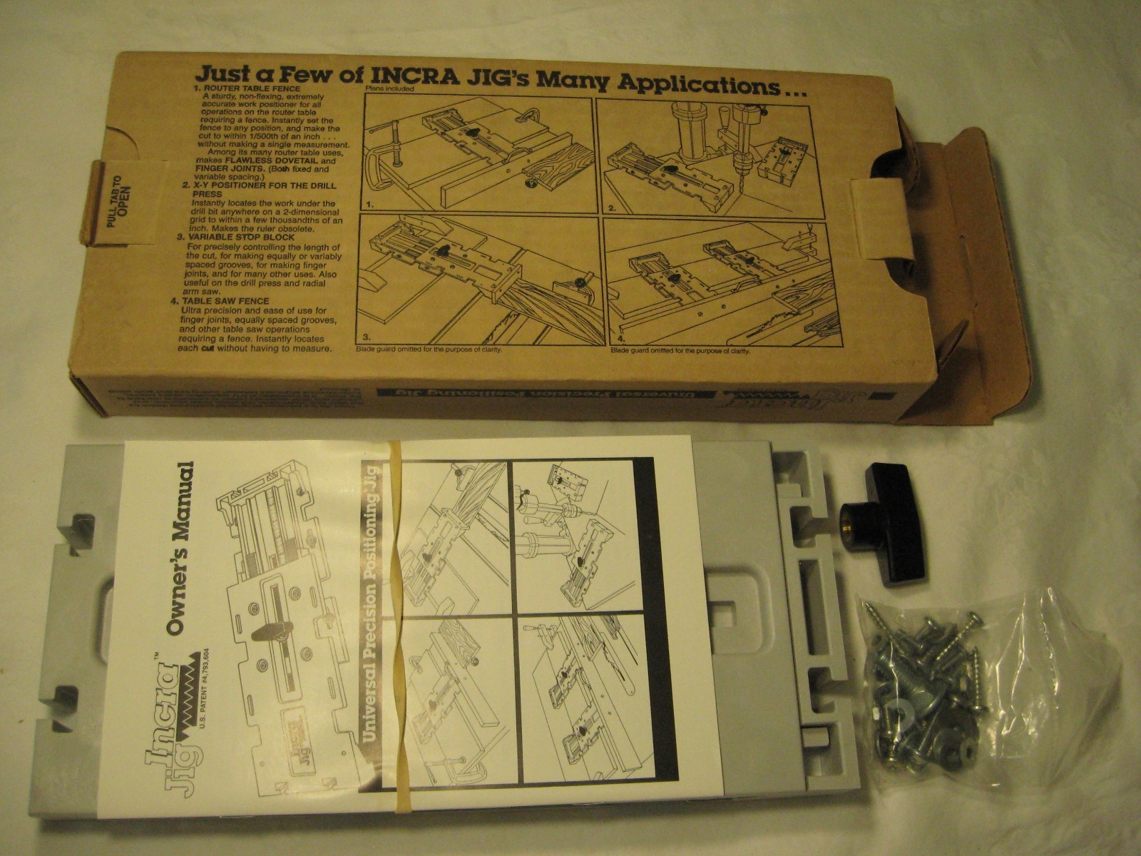 Incra Jig's Universal Precision Positioning Jig - woodworking - new in open box
