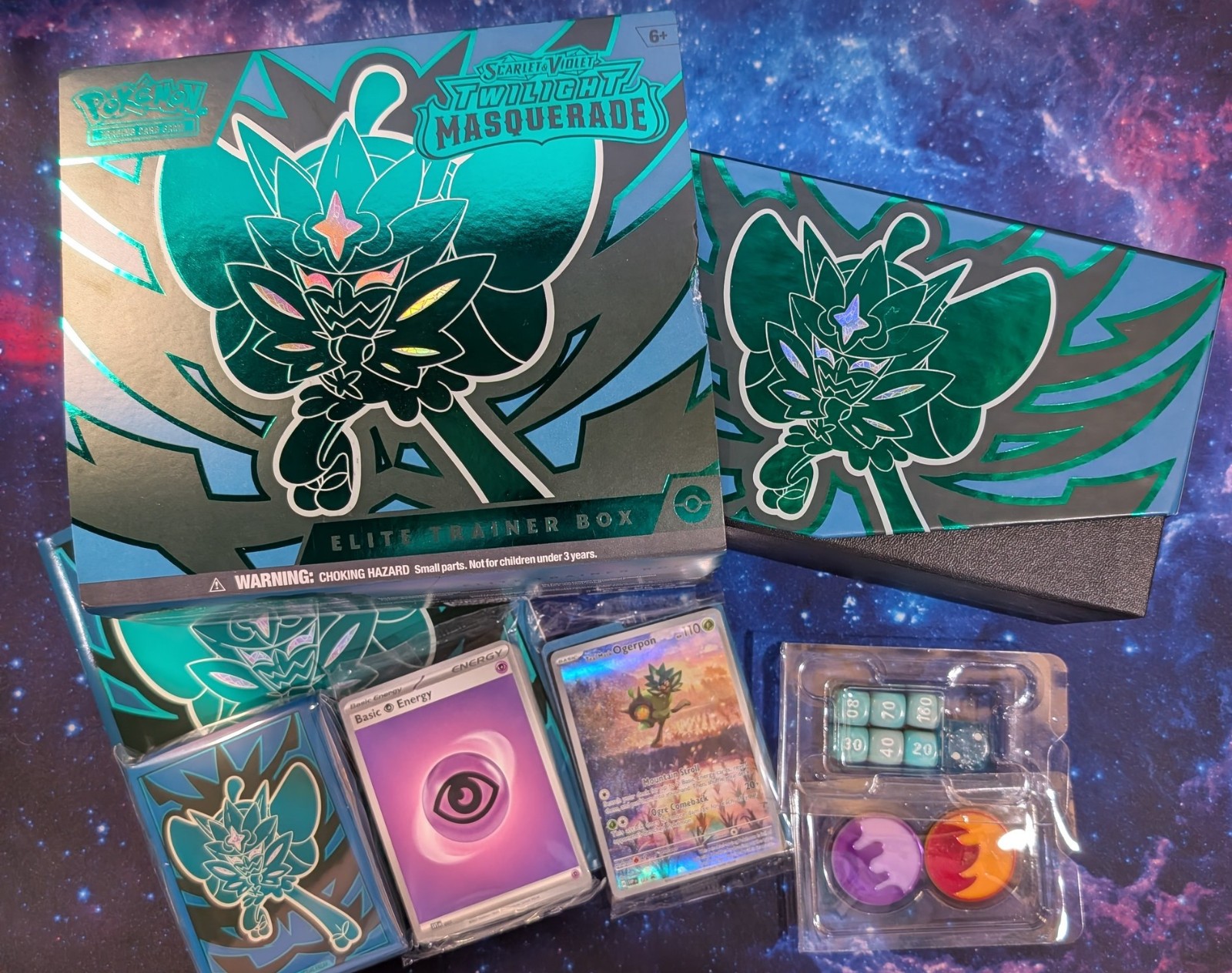Twilight Masquerade ETB with promo and accessories - NO PACKS