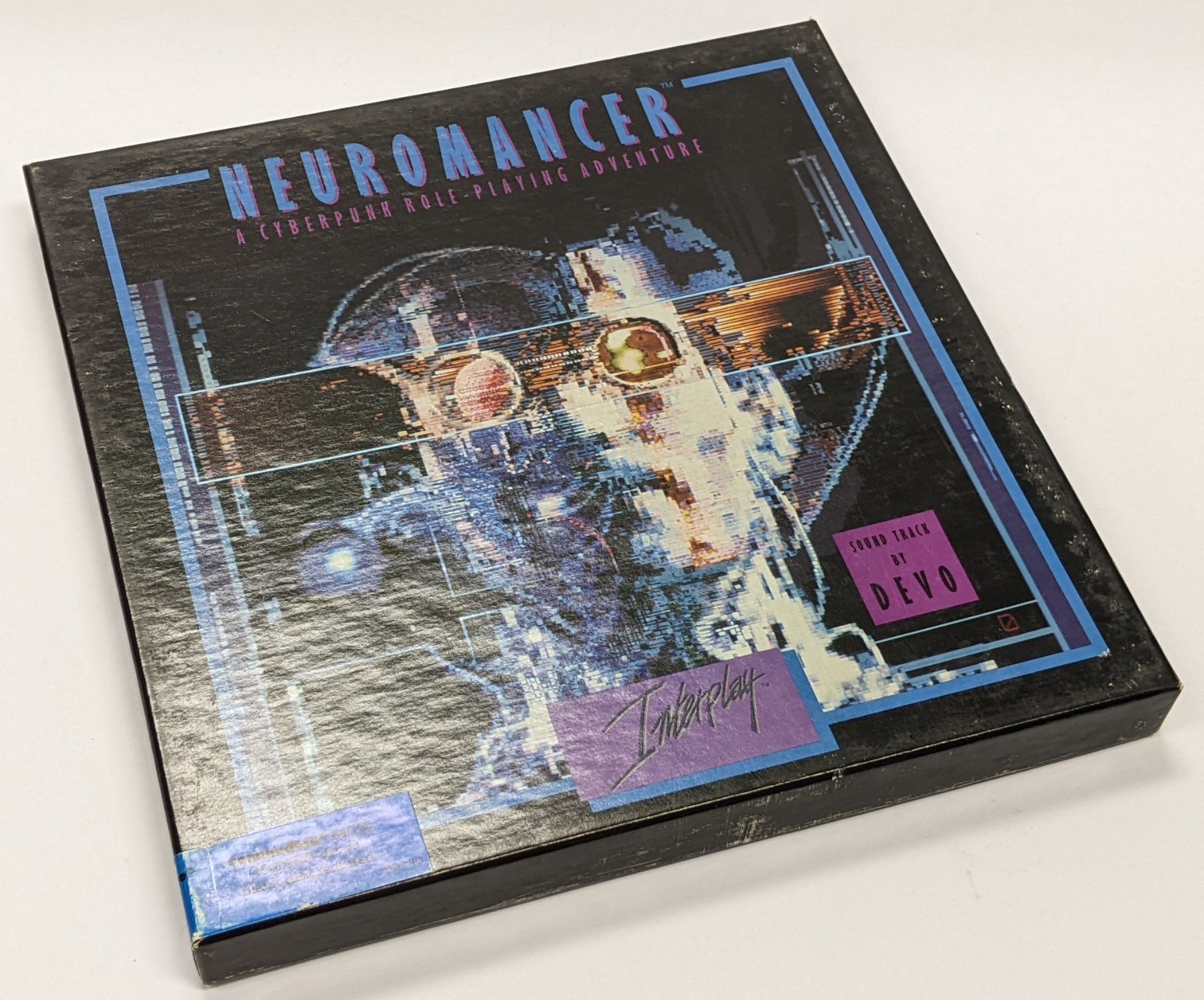 Neuromancer (1988) Commodore 64/128 C64 5.25" Tested w/ Code Wheel **Complete**