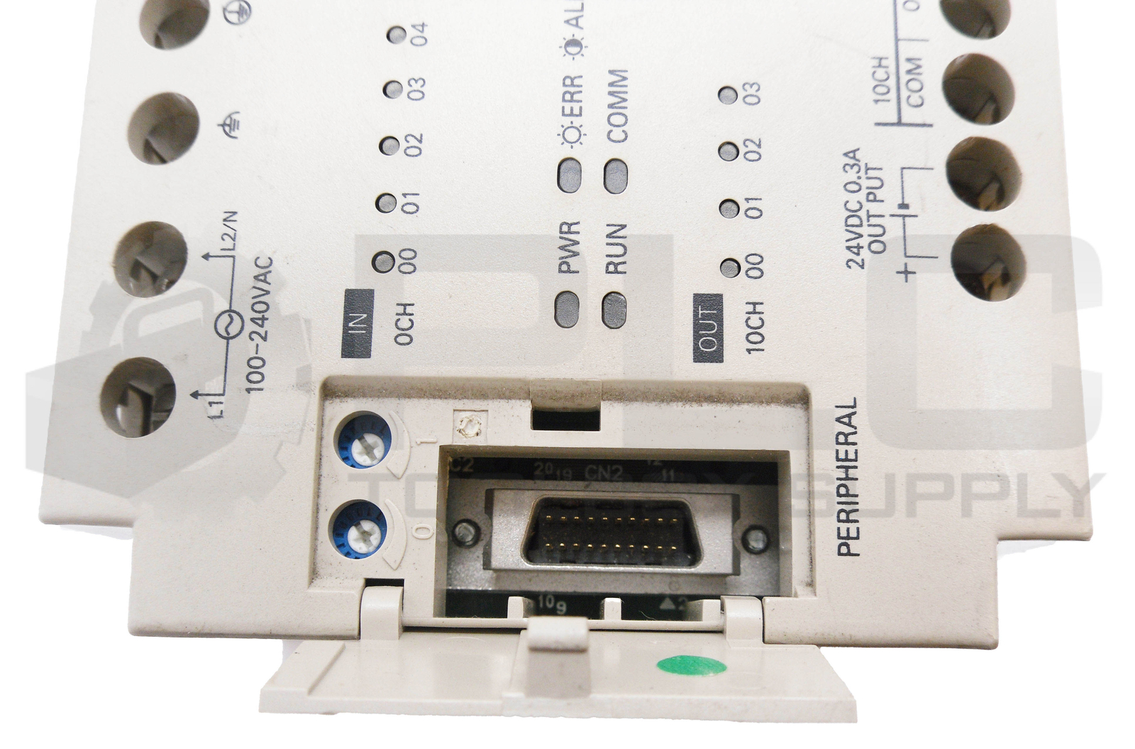 OMRON CPM1-10CDR-A PROGRAMMABLE CONTROLLER 100-240VAC 50/60HZ 24VDC