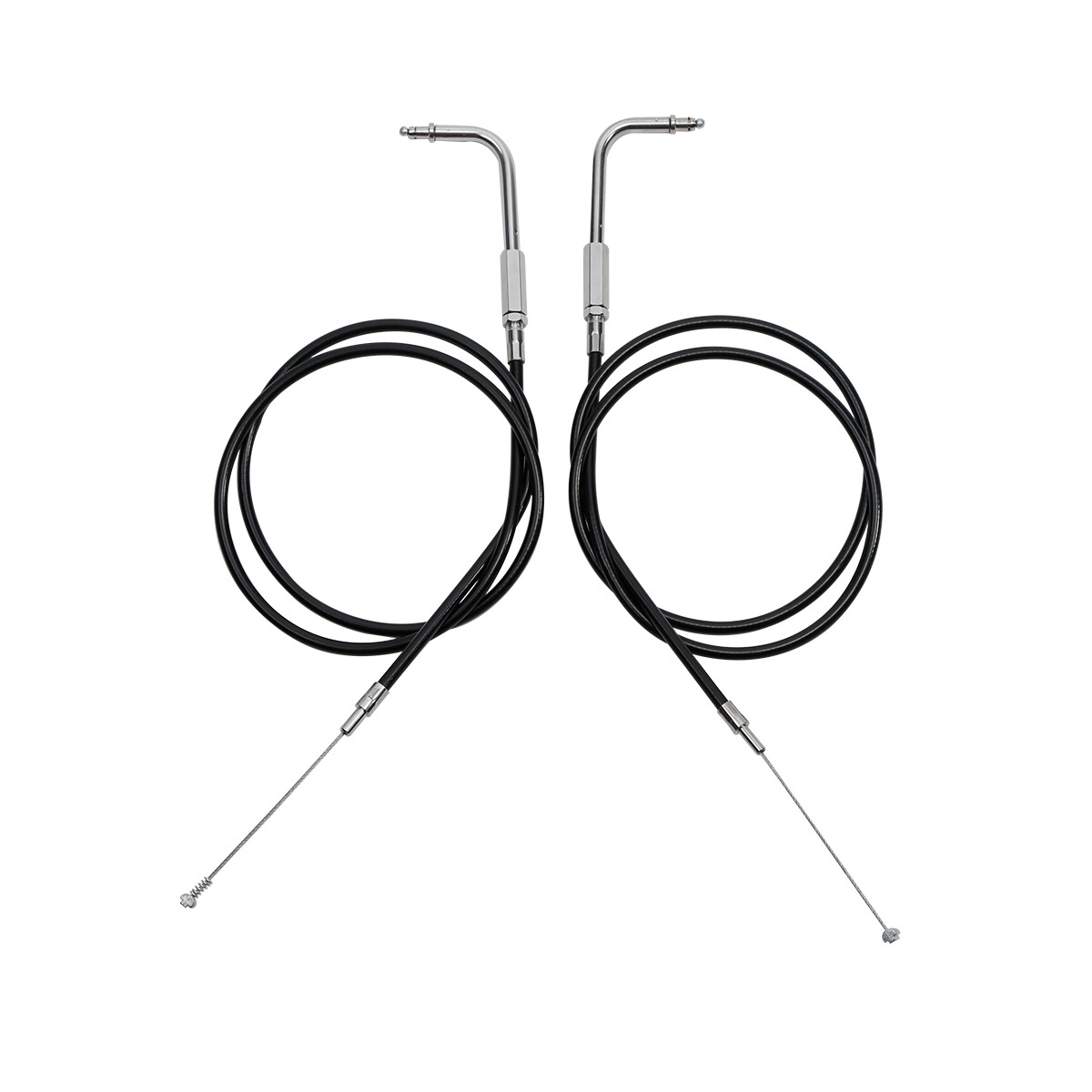110cm Throttle Cables Wire Set Fit For Harley Sportster 883 1200 Custom 90-14