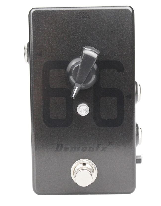 Demonfx 66 Boost Pedal w/ Channel Switch latch Fast US Ship No Int'l Wait times!