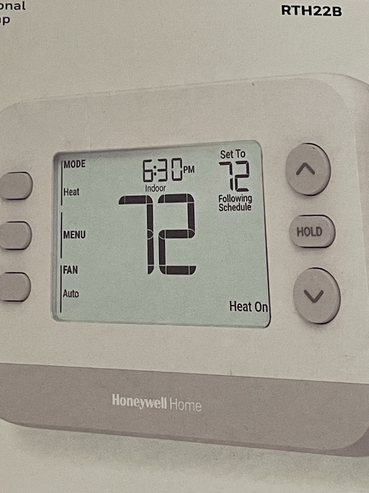 Honeywell Home X2P 2 Stage Programmable Thermostat