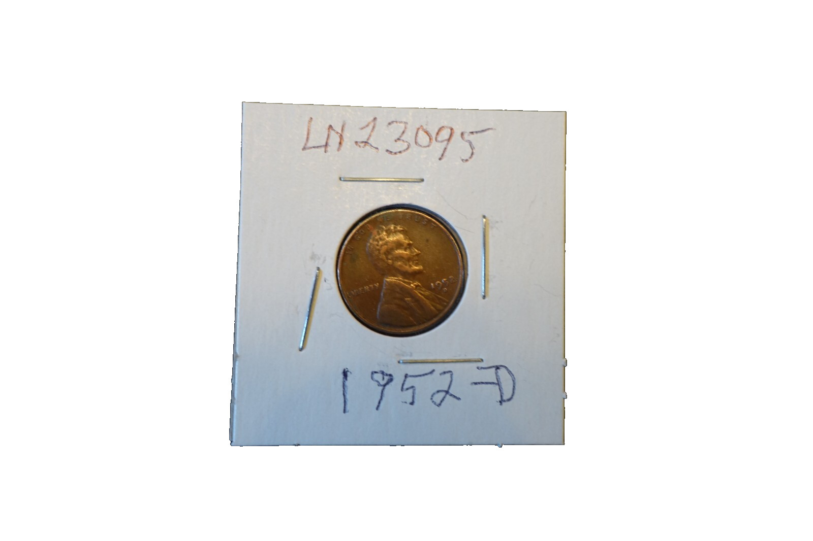 1952-D 1 cent Lincoln  Penny