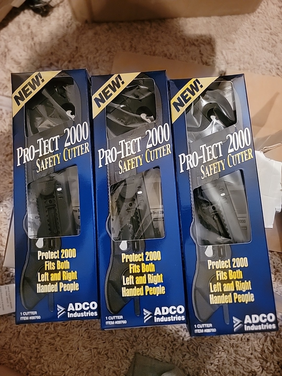 4 x Pro-Tect 2000 Safety Cutter (#09760)