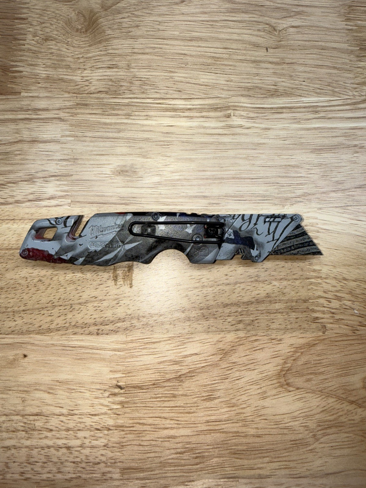 Milwaukee ‎Fastback Flip Utility Knife Custom hydro with custom blade