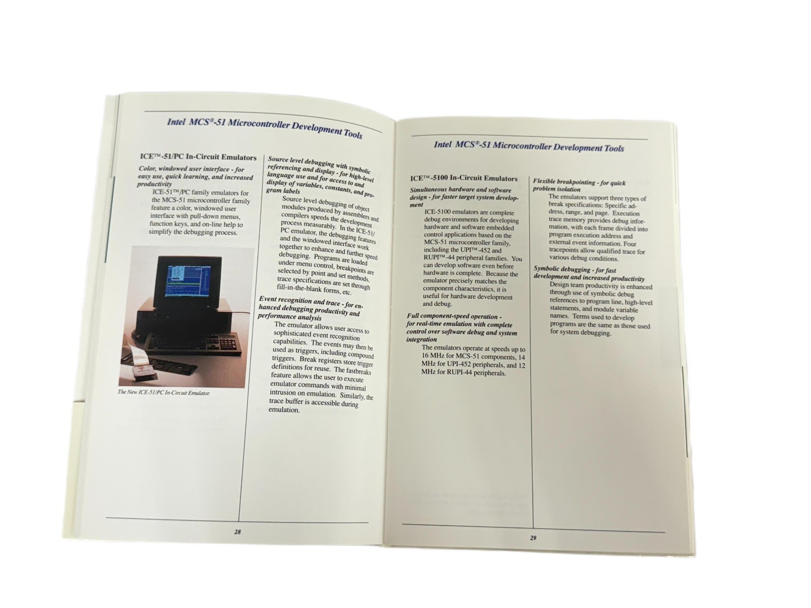 VTG Original Intel Winter 1991 / 1992 Development Tools Catalog Plus More!!