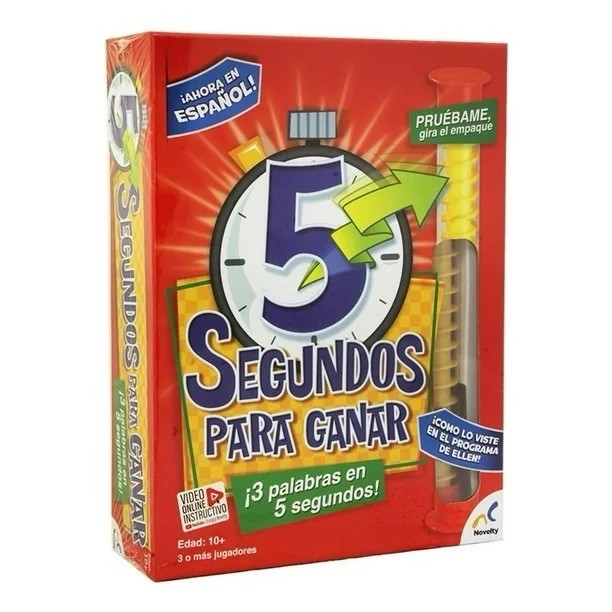 JUEGO 5 SEGUNDOS PARA GANAR - JUEGO DE MESA EN ESPAÑOL