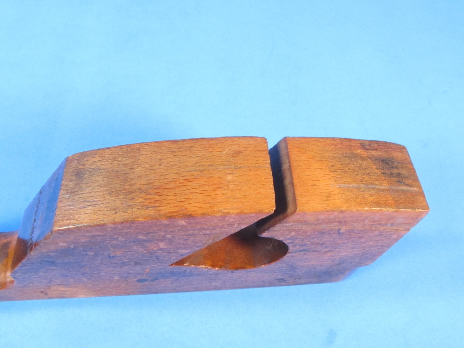 matched pair same radius Sims London wood molding planes 1 curved 1 compassed