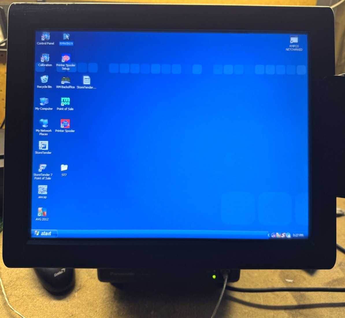 Panasonic JS-950WS  15" Touchscreen POS Workstation w/ Card Reader