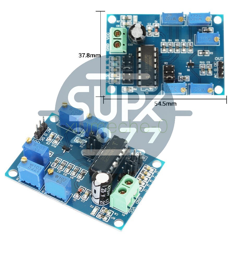 ICL8038 Medium/Low Frequency Waveform Signal Generator Sine Wave Signal Source M