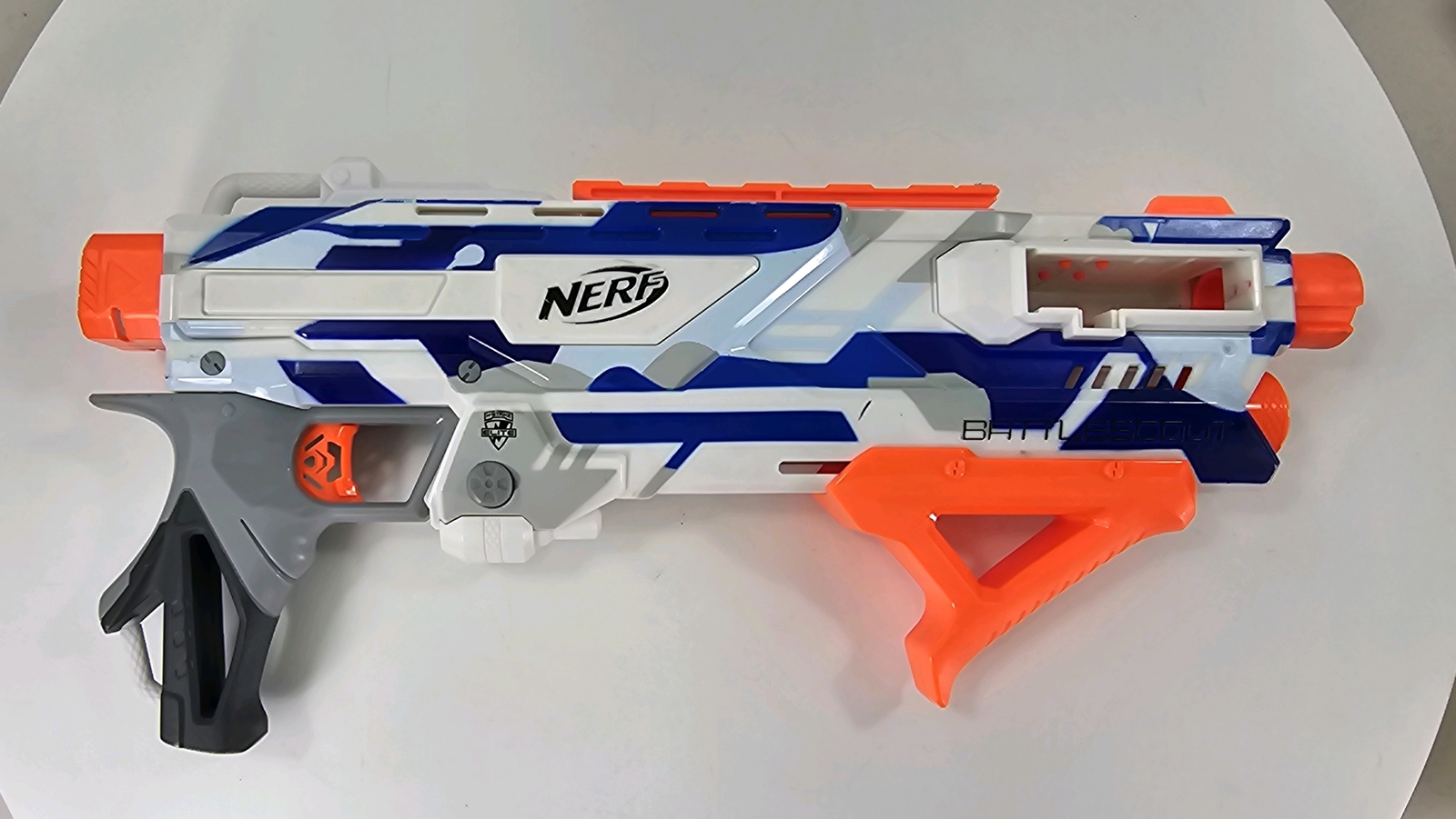 Nerf N-Strike Elite Gun BattleScout Gun Blaster Toy - No Clip / Stock - Tested