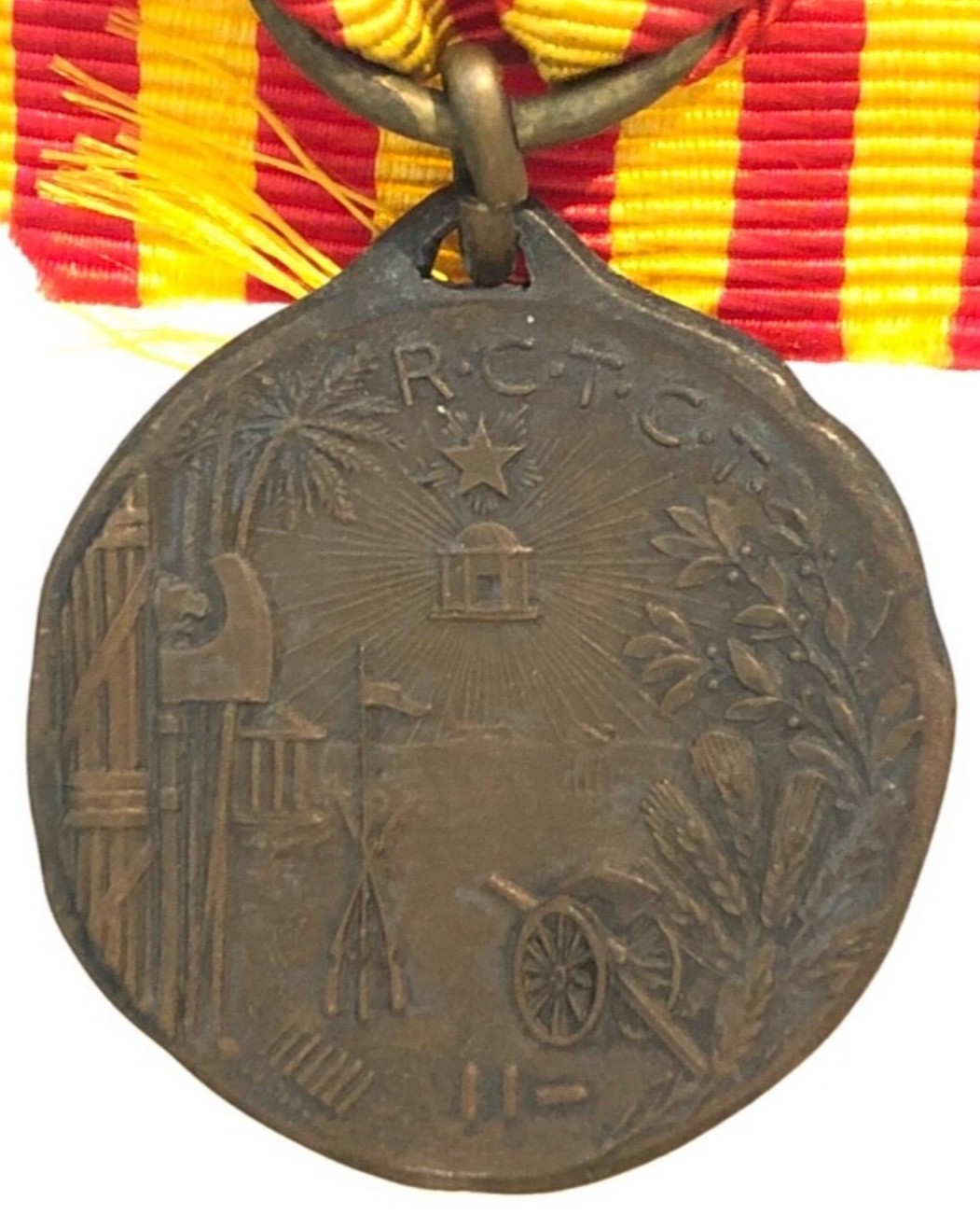 R.C.T.C. REGIO CORPO TRUPPE COLONIALI MEDAGLIA CAMPAGNE D’AFRICA