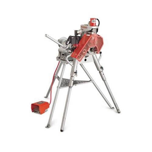 RIDGID 95782 Model 920 Roll Groover w Support Legs & Groove Roll Sets