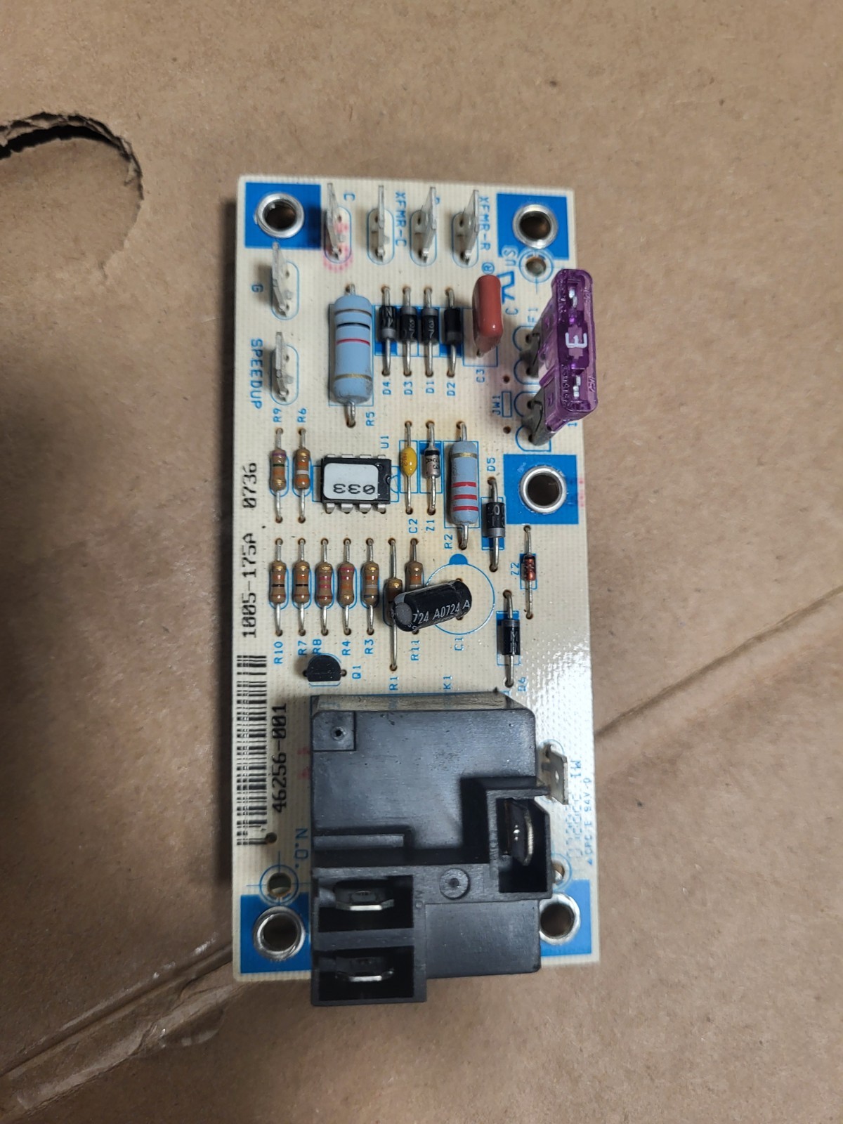 USED  Furnace Fan Blower Control Board for 1005-83-1752A HSCI FREE SHIPPING