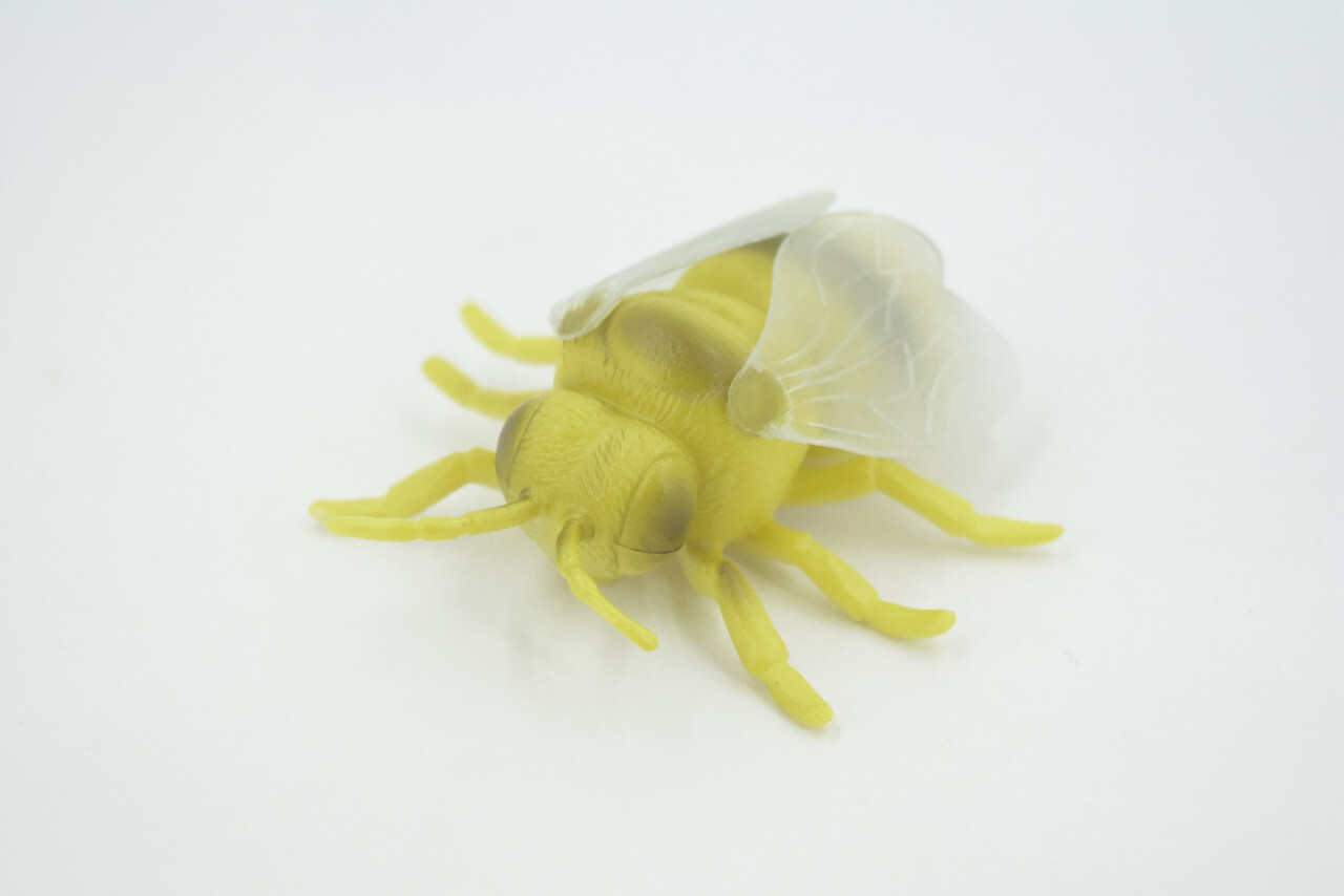 Bumblebee, Solid Rubber Insect, Toy, Realistic Figure Model 3.5" ABC15B263