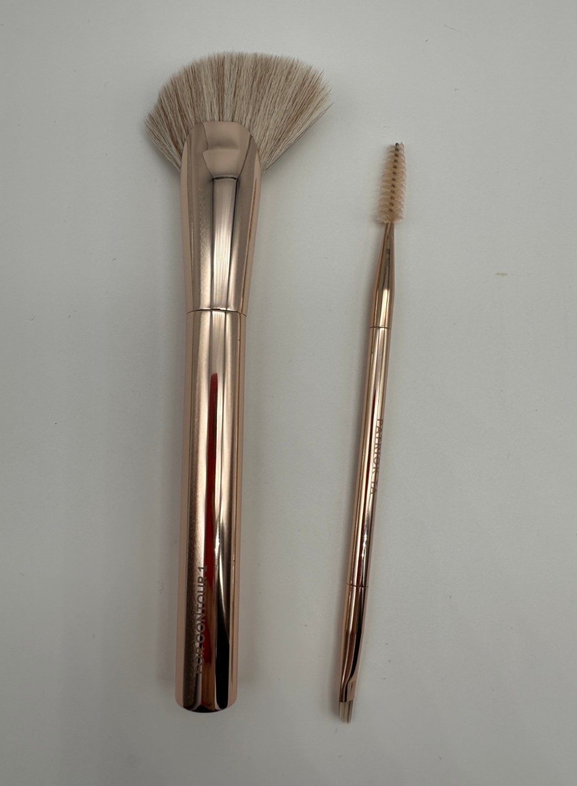 Patrick TA Contour Brush + Dual Ended Brow Brush|New Authentic Makeup Tools 2pcs