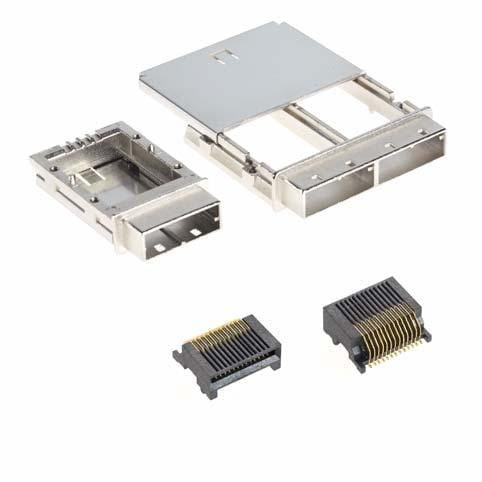 4Pcs 8A26-2030-LJ I/O Connectors 26P RT ANGLE SMT TYPE MINI-SAS