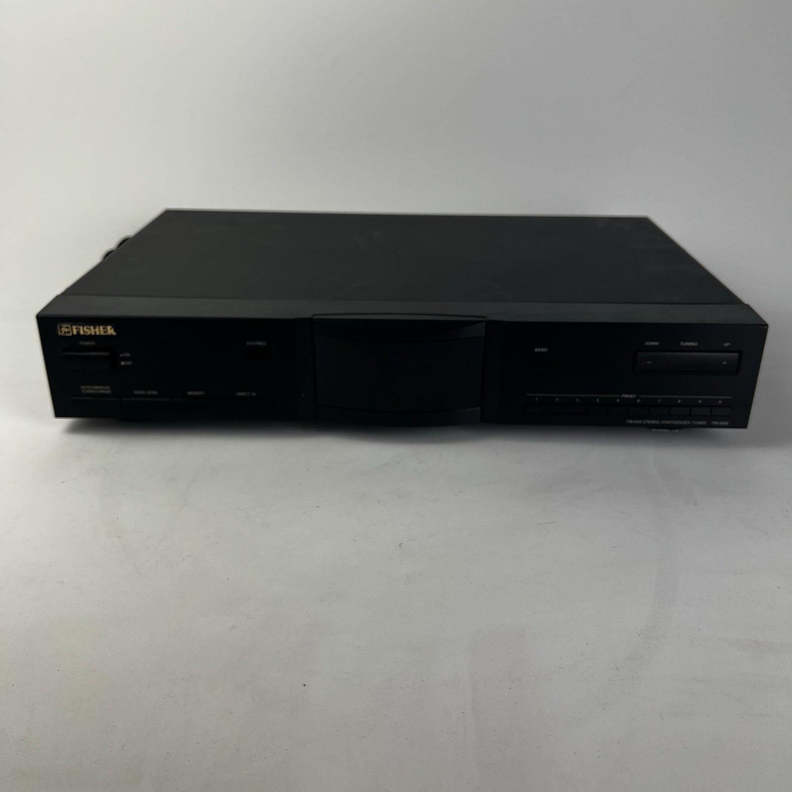 VTG Fisher FM-9635 AM/FM Stereo Synthesizer Tuner Tested Works