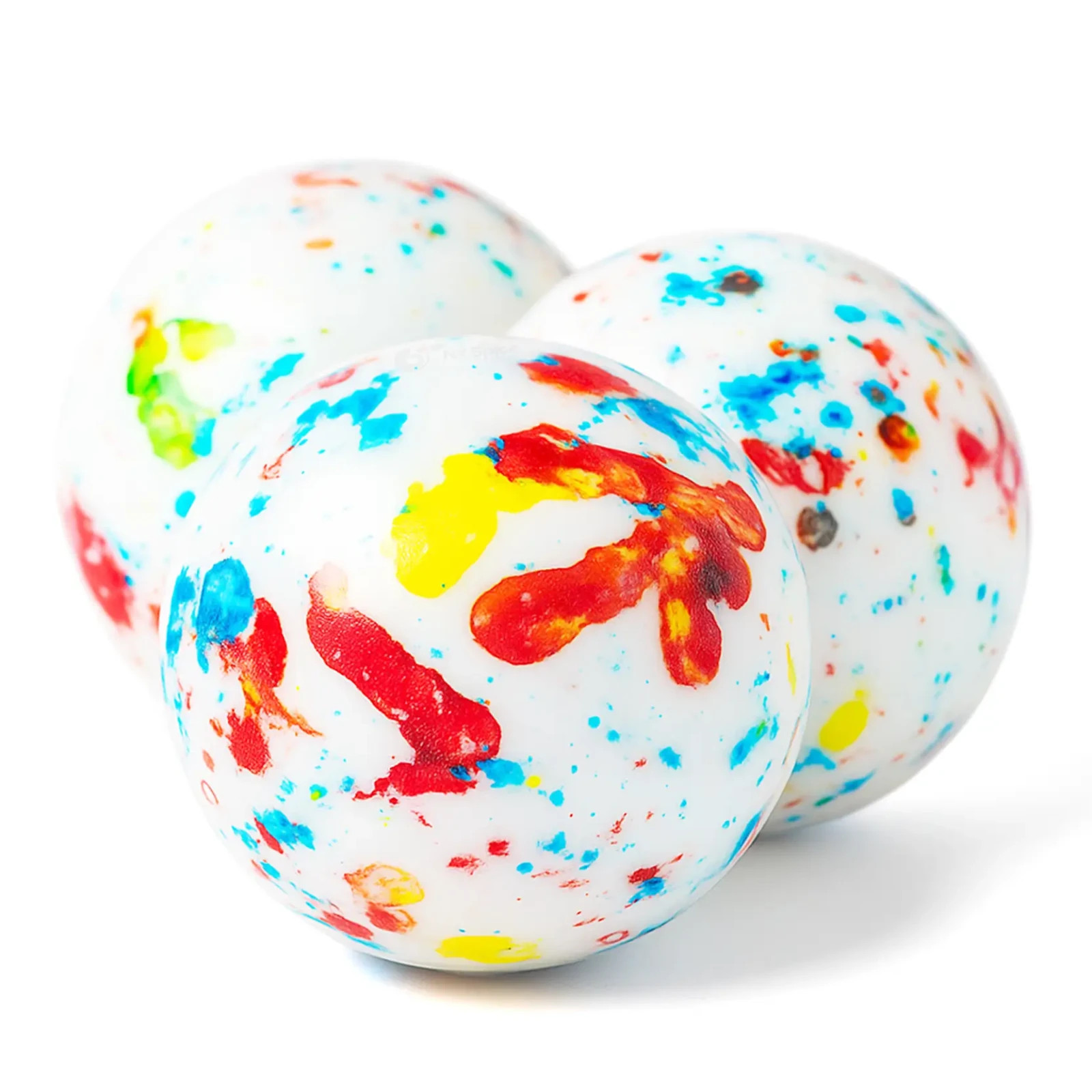 2.25" Psychedelic Jawbreakers – Colorful Hard Candy Spheres with Fruit Center