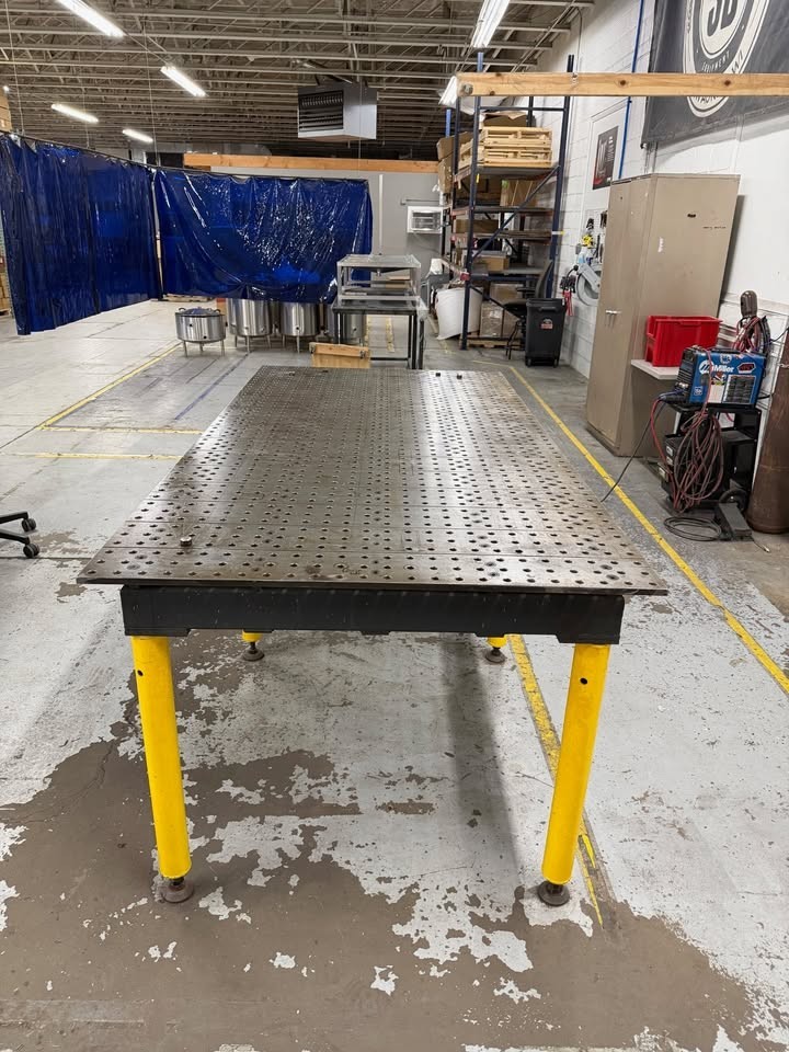 4' x 8' Strong Hand Table - Buildpro Welding Table