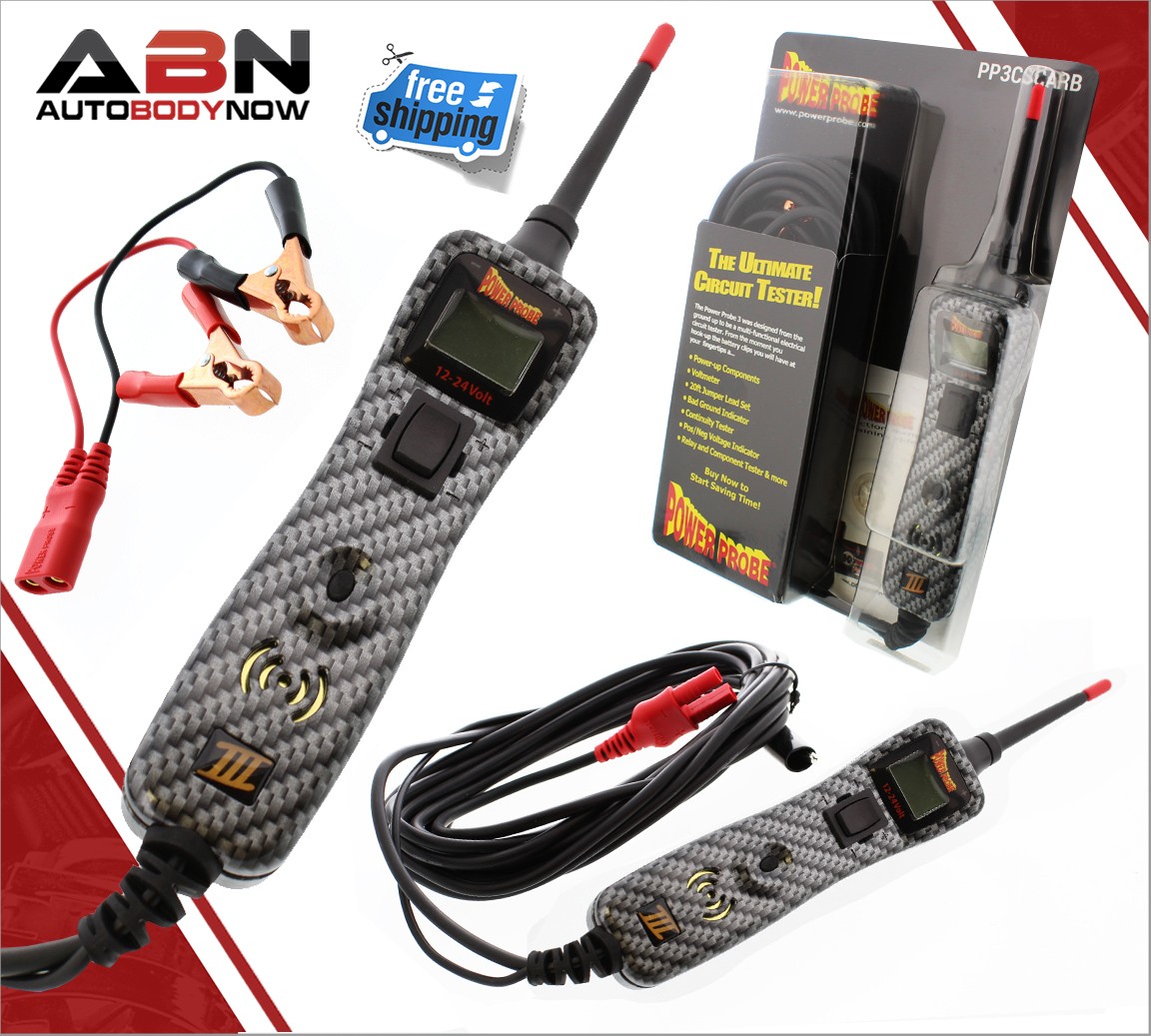 Power Probe 3 III Circuit Tester - PP3CS in Carbon Fiber- Voltmeter