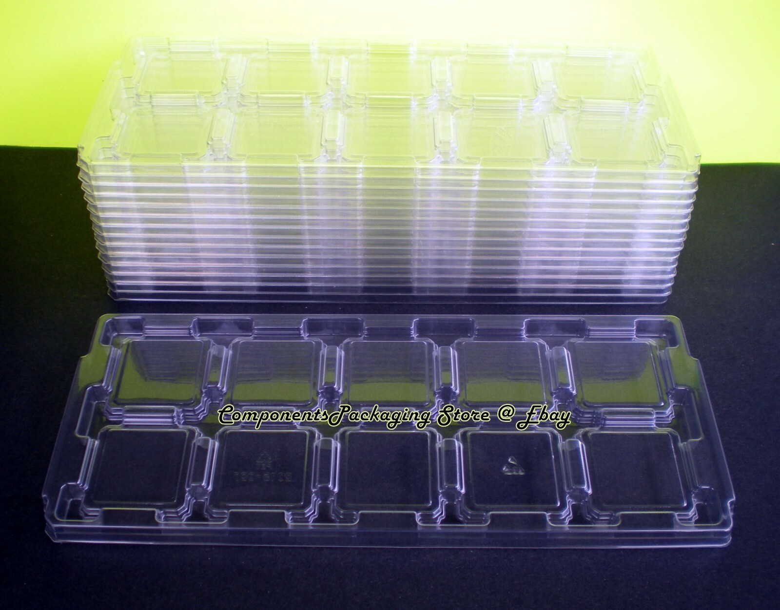 6 - Socket 2011 Tray Holder for Intel Xeon E5 E7 CPU Processors - Fits 60 CPU's