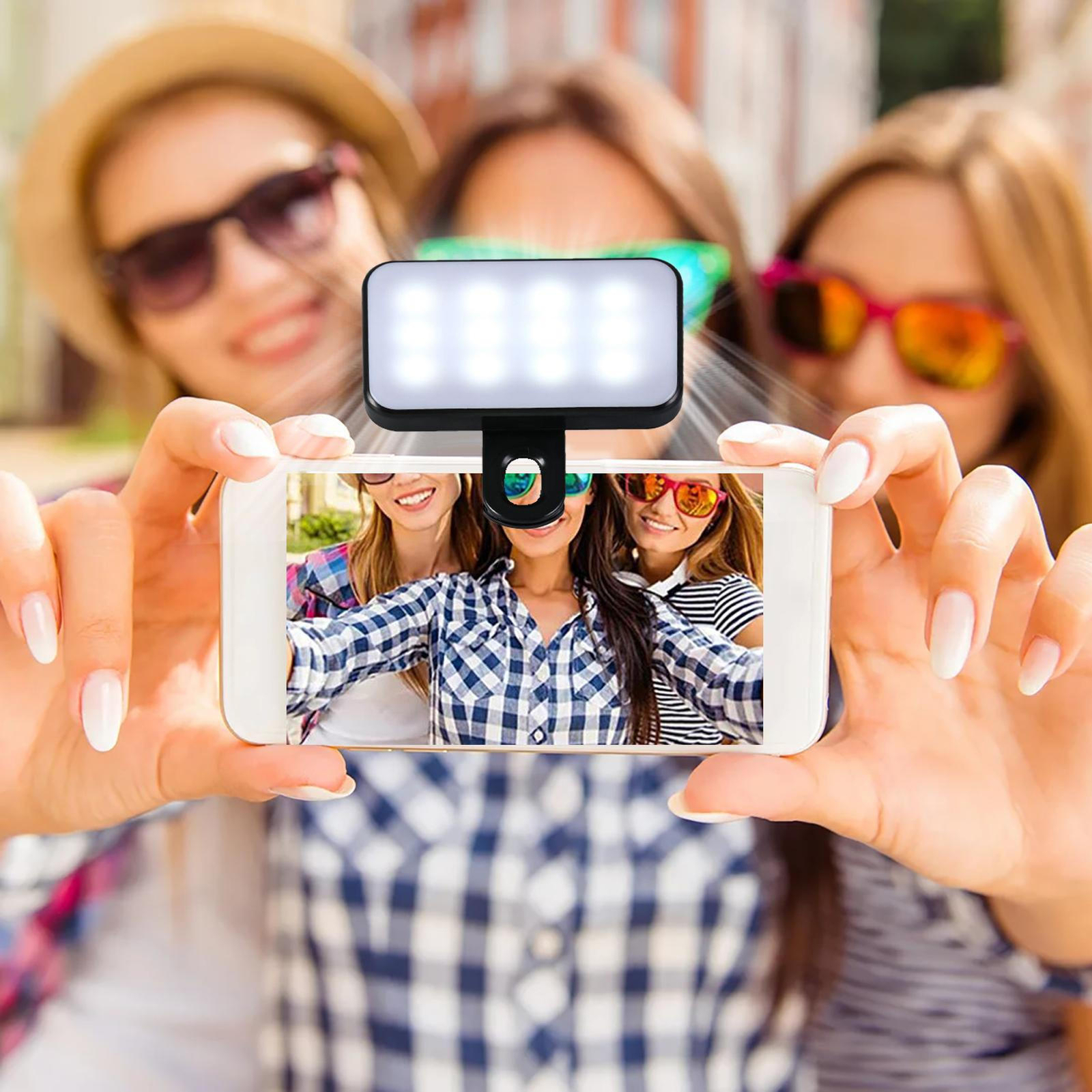 Rechargeable Fill Light Portable Led Camera Lights High Power Clip Video Light