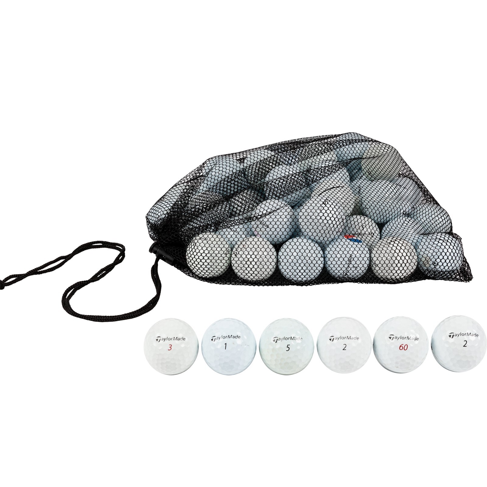 TaylorMade TP5 Mint Condition AAAAA Grade Used Golf Balls 5A Quality