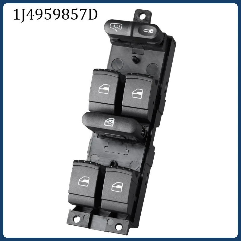 1J4959857D For VW Golf Jetta Bora MK4 Passat B5.5 Power Window Master Switch