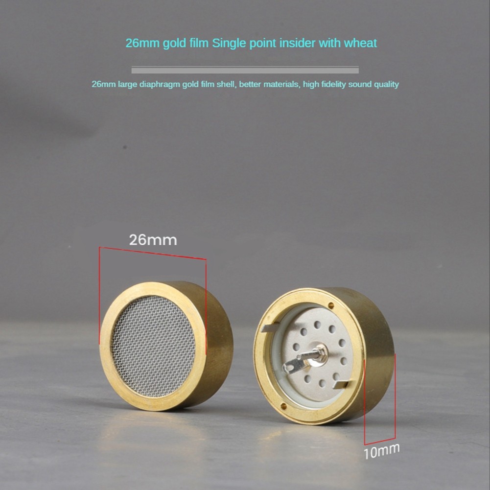 26Mm Copper Condenser Microphone Capsule Replacements Diaphragm2163