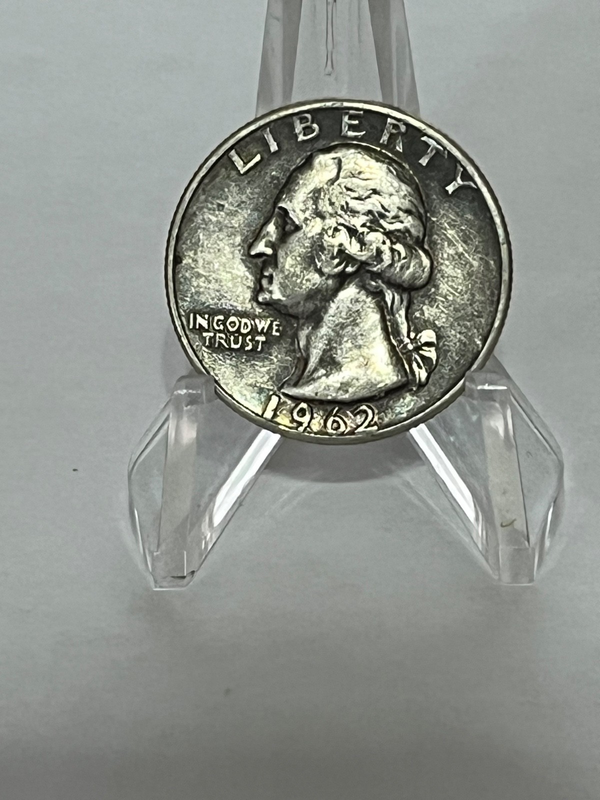 1962 Washington Silver Quarter 25c Nice Circulated # TC132