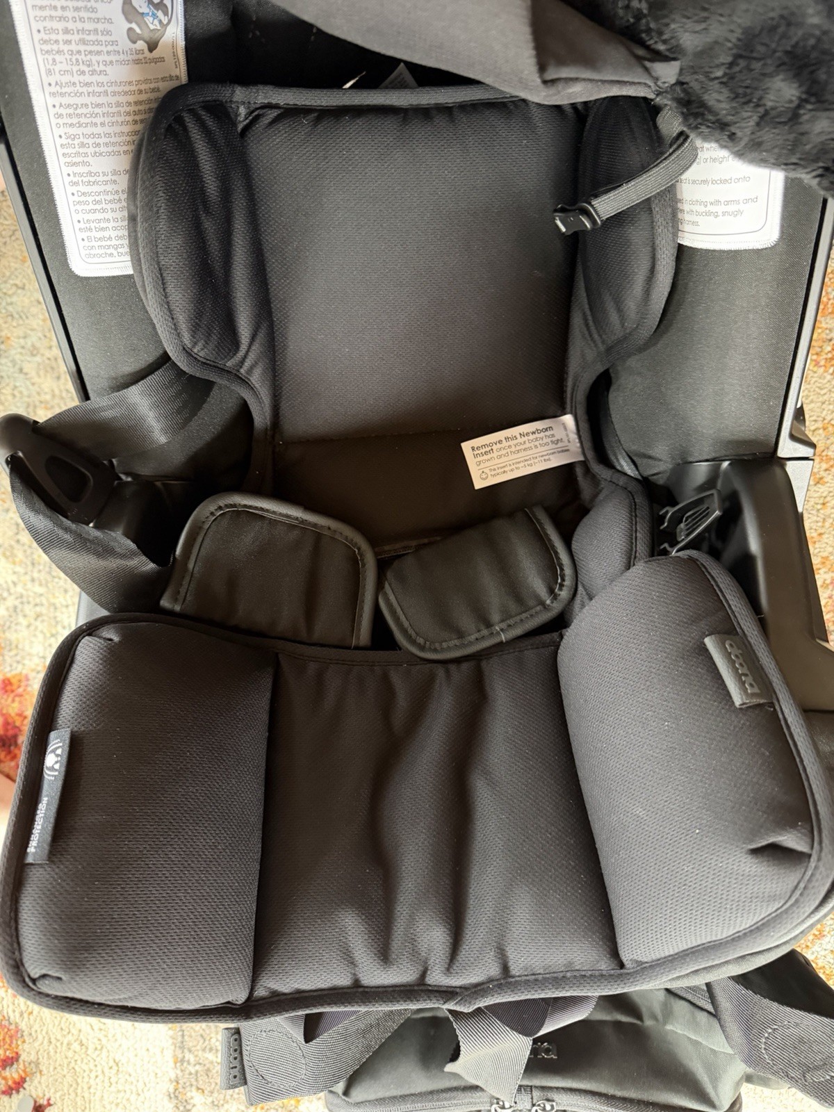 Doona Stroller And Base With Winter Cover Midnight Black
