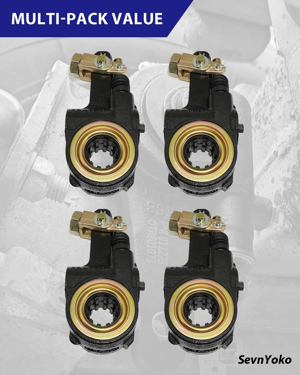 4-Pack AS1133 Automatic Brake Slack Adjuster - 1.5" Diameter | - 4pcs