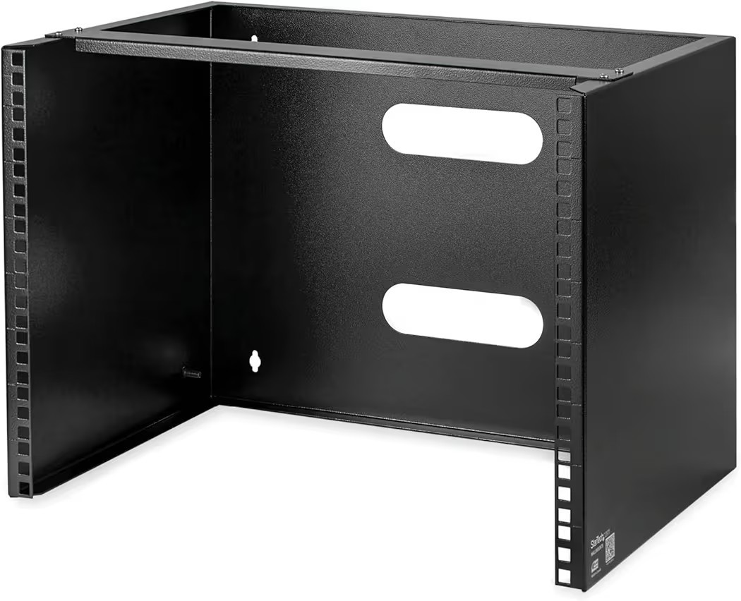 StarTech.com 8U Wall Mount Patch Panel Bracket - 13.75 inch Deep - 19" Patch ...