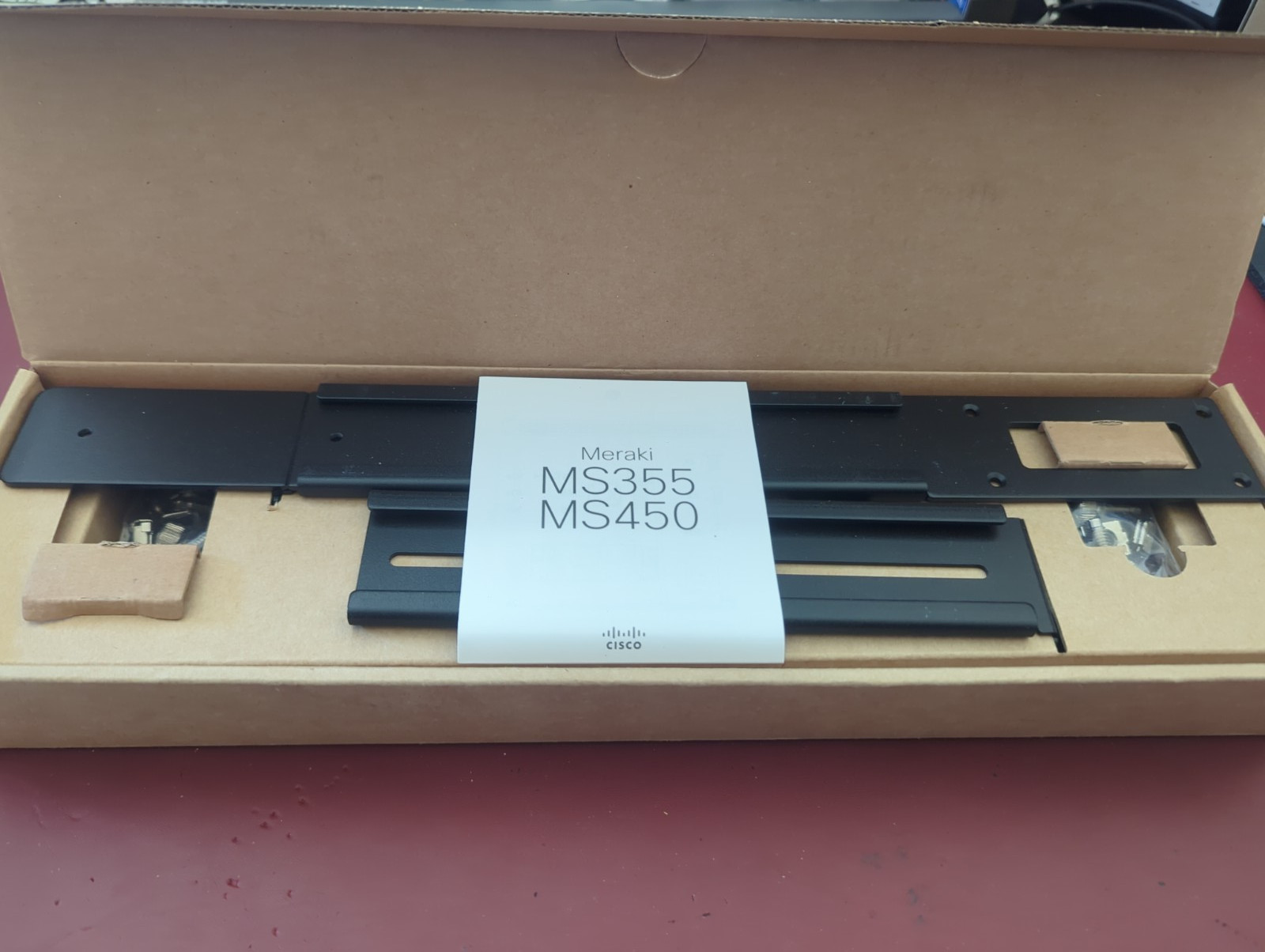 Cisco Meraki MS355 MS450 Post Rack Mount Rail Kit